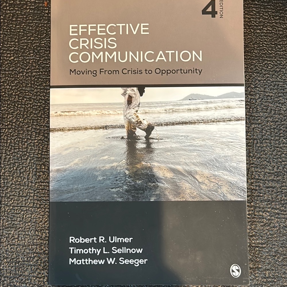 Effective Crisis Communication Book